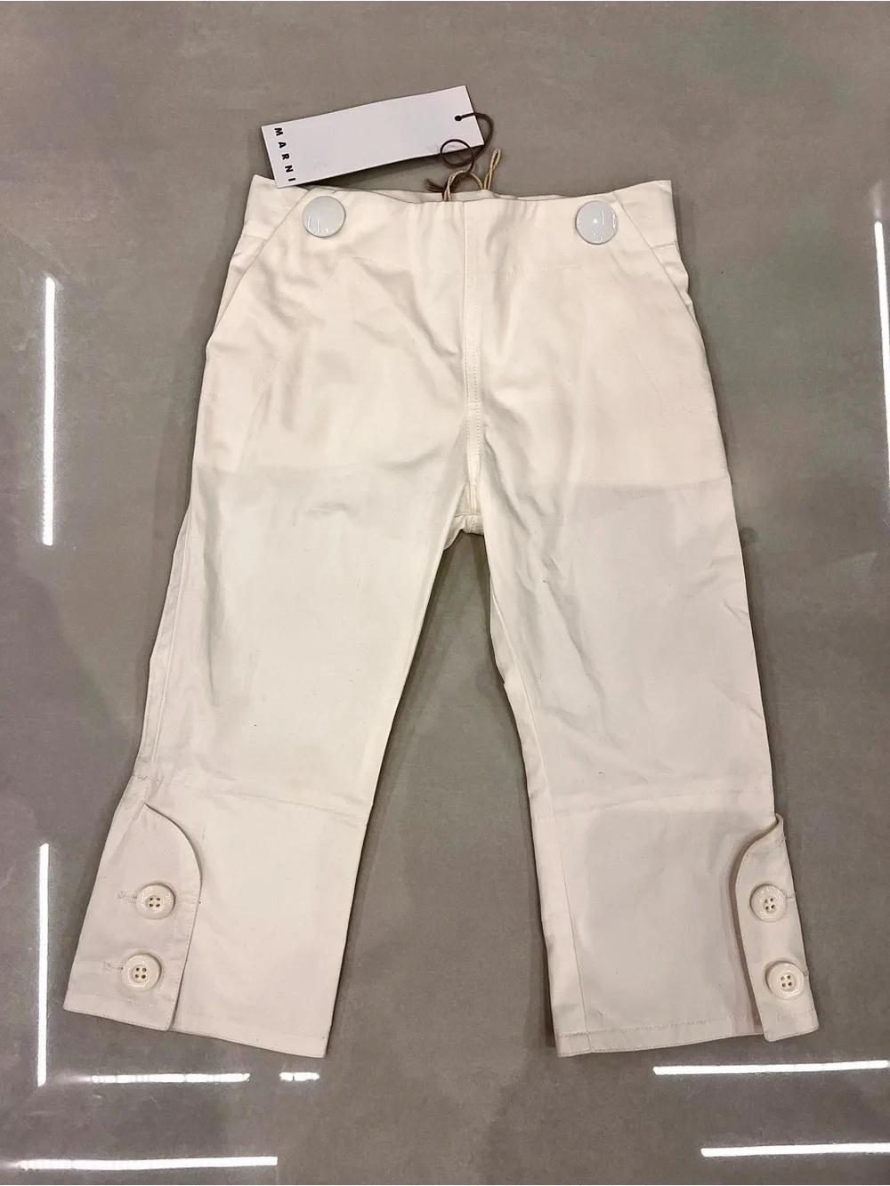 Marni Kids Saylor style white Pants